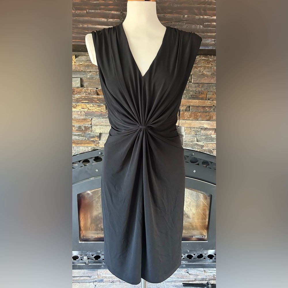 Calvin‎ Klein Black Little Black Dress Size 12 Large - Picture 2 of 4